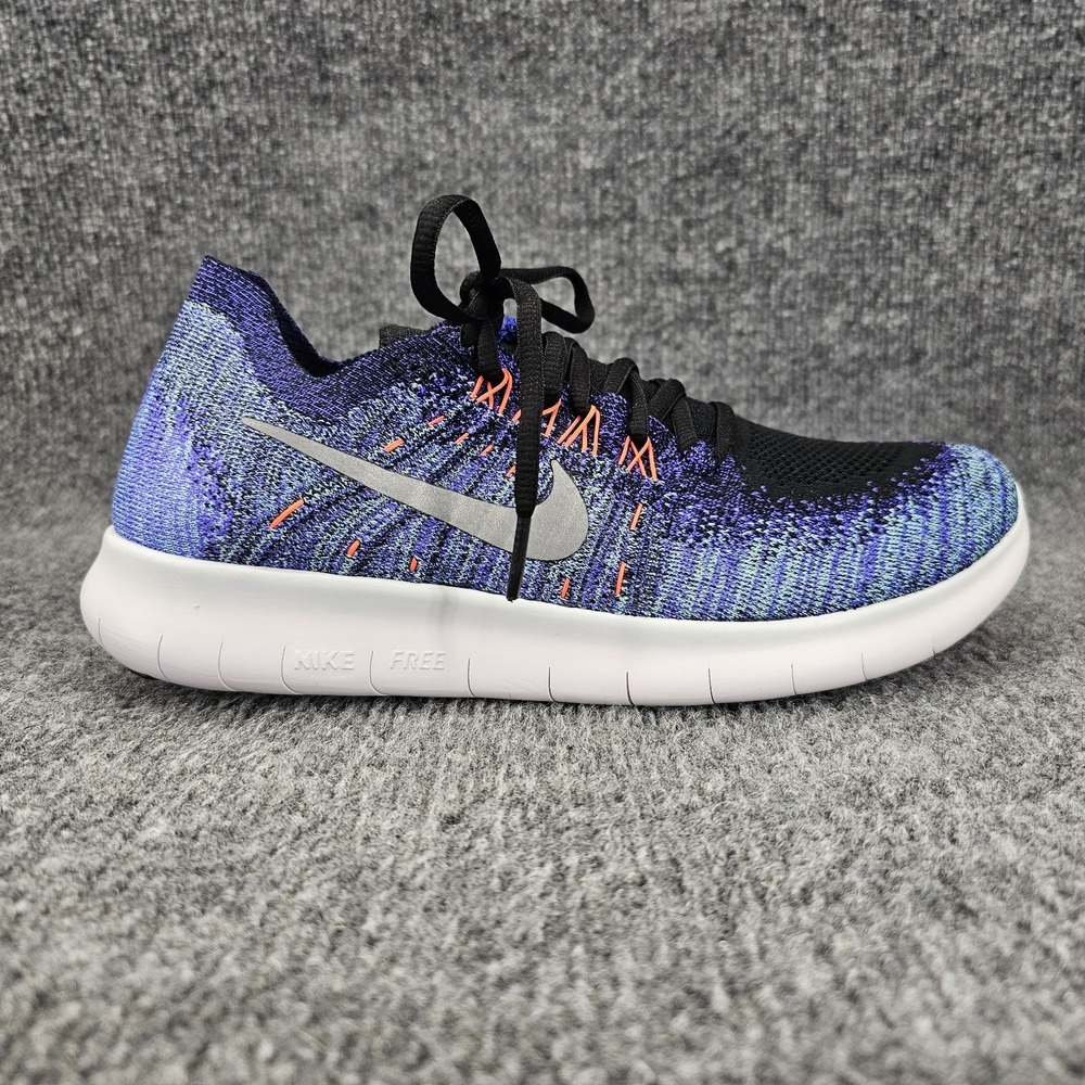 Nike Free RN Flyknit 2017 Womens Size 9.5 Persian Violet Athletic Running Shoes